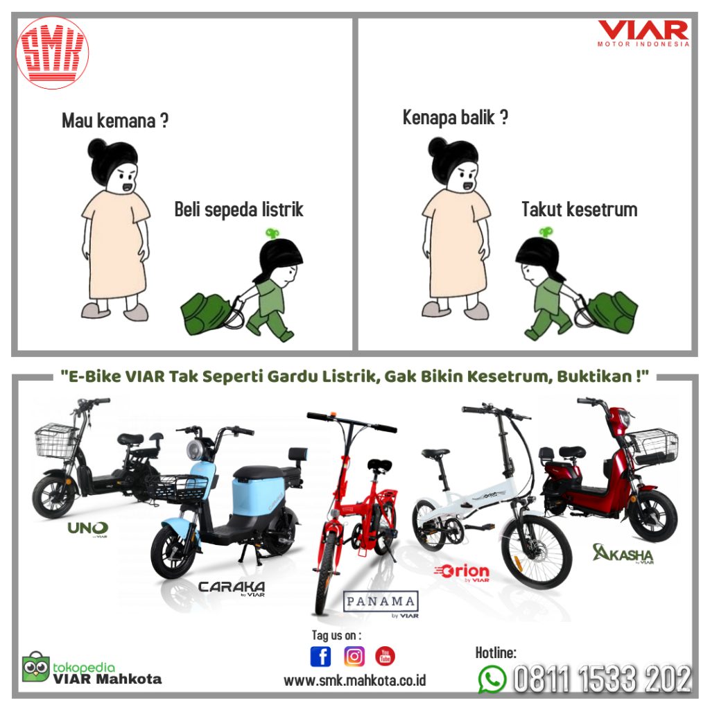 E-Bike VIAR SMK MAhkota Kupang