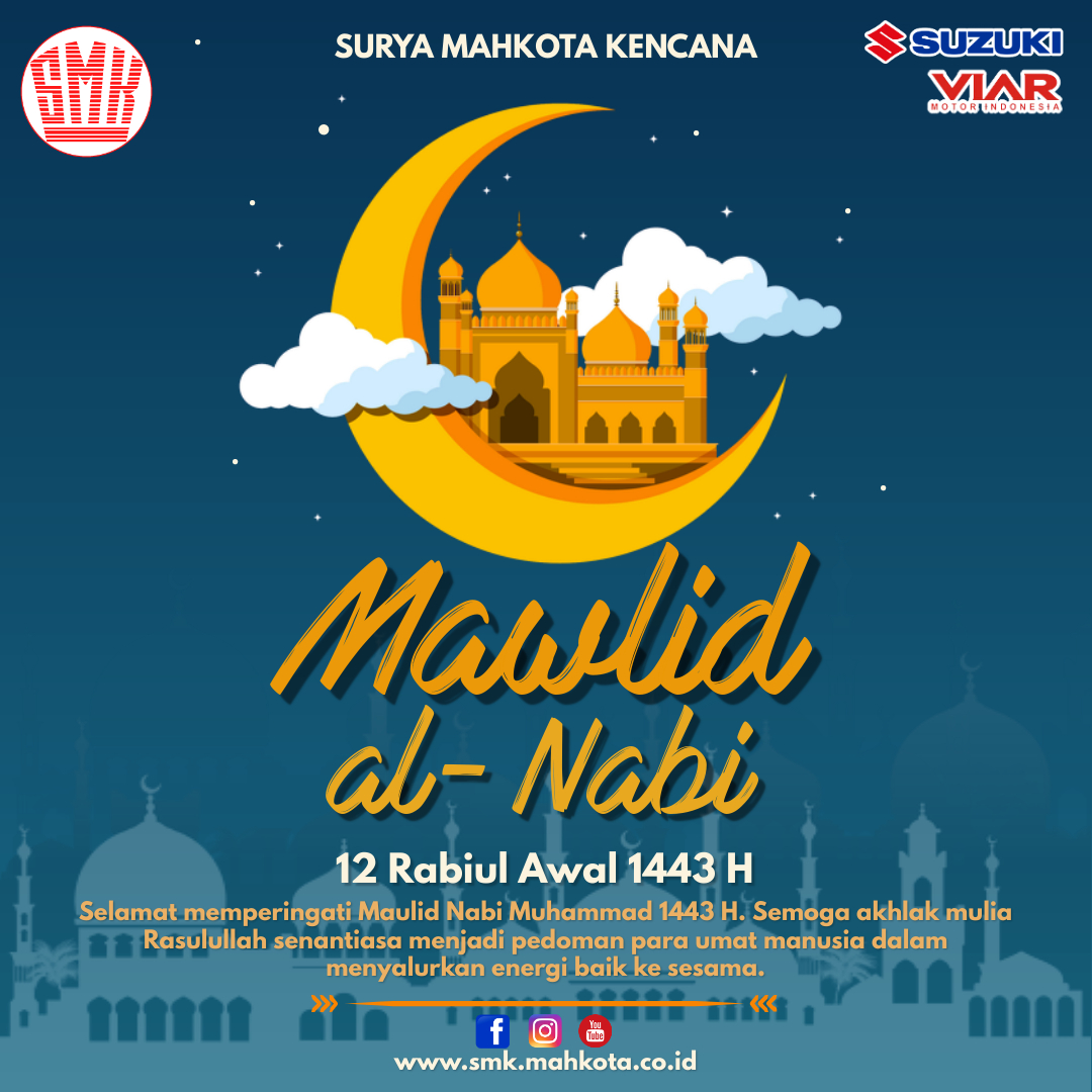 Maulid Nabi Muhammad SAW 1443H Suzuki VIAR SMK